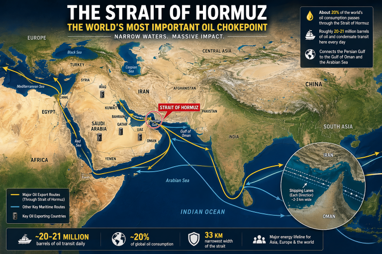 Why Is the Strait of Hormuz a Global Oil Chokepoint?